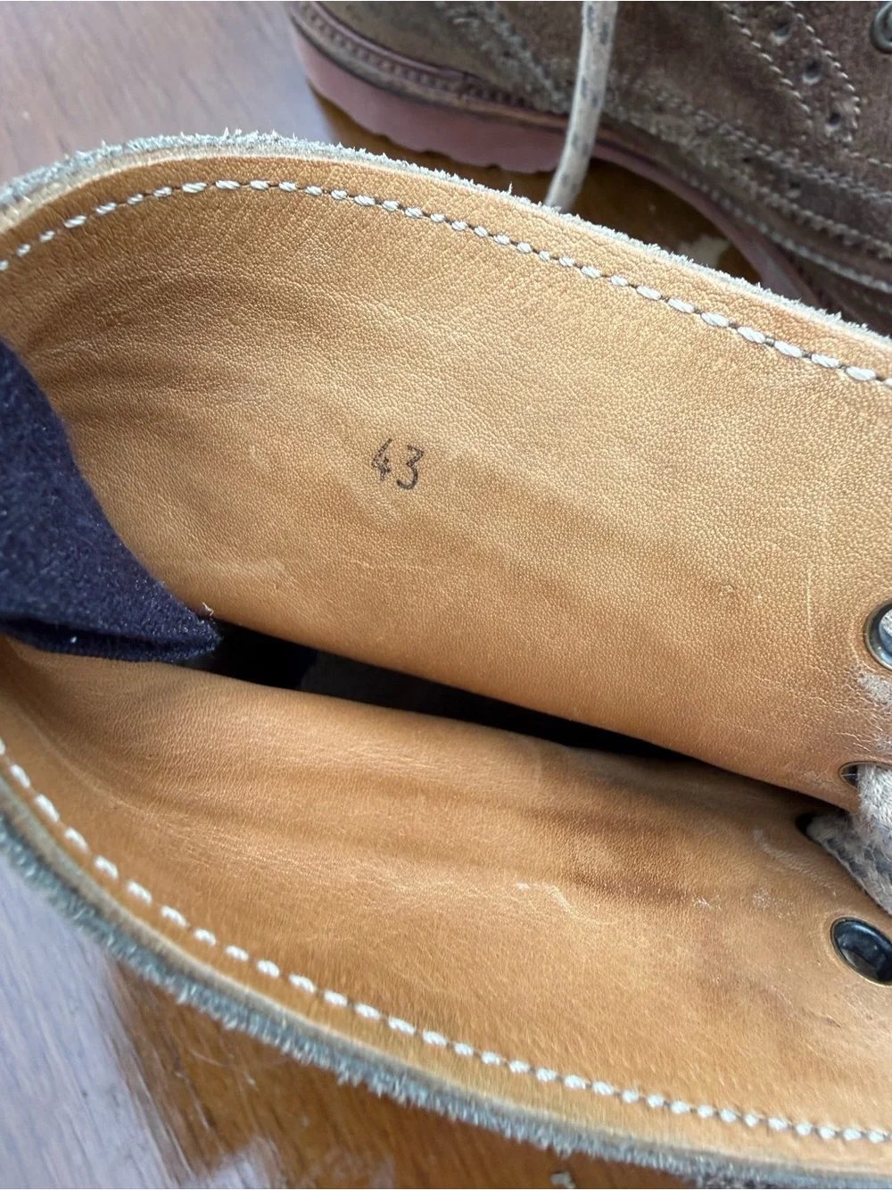 Brunello Cucinelli Vitello Wingtip Boots